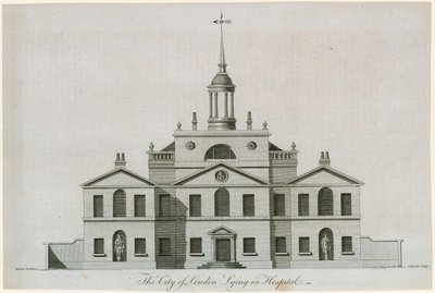 Das City of London Lying-in Hospital von English School