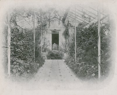 Der Wintergarten-Eingang des Wimbledon Park House von English School