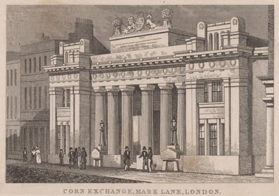Die Kornbörse, Mark Lane, London von English School