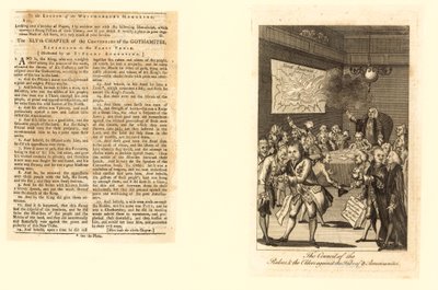 Der Rat der Herrscher und die Ältesten gegen den Stamm der Amerikaner von English School