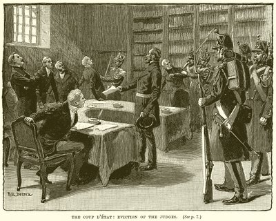Der Staatsstreich: Räumung der Richter von English School