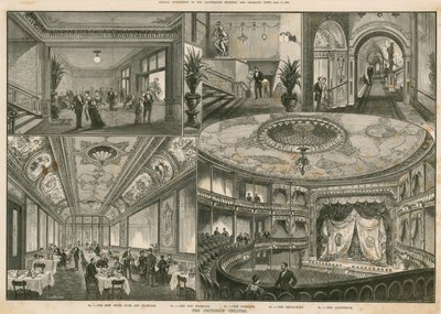 Das Criterion Theatre, London von English School