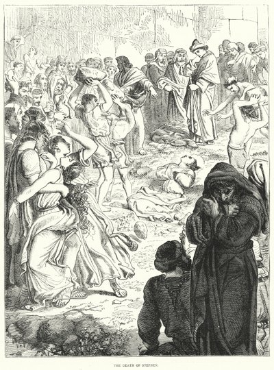 Der Tod des Stephanus von English School