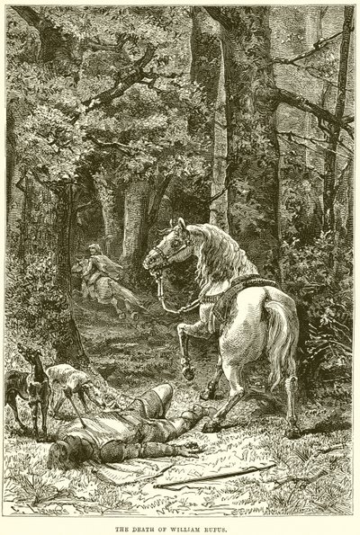 Der Tod von Wilhelm Rufus von English School
