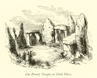 Der Druidentempel bei Park Place von English School