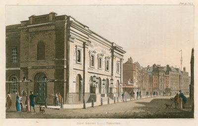 Das Drury Lane Theatre, London von English School