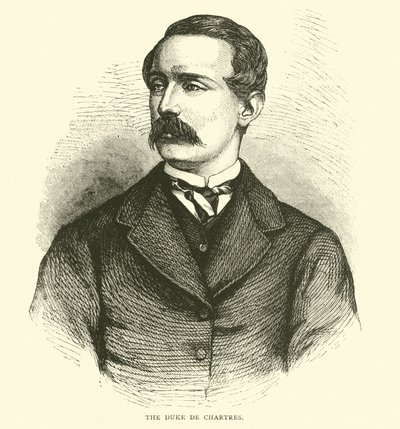 Der Herzog von Chartres, März 1871 von English School