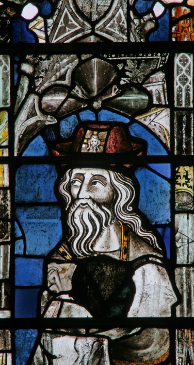 Das Ostfenster (Ew), eine zusammengesetzte Figur darstellend von English School
