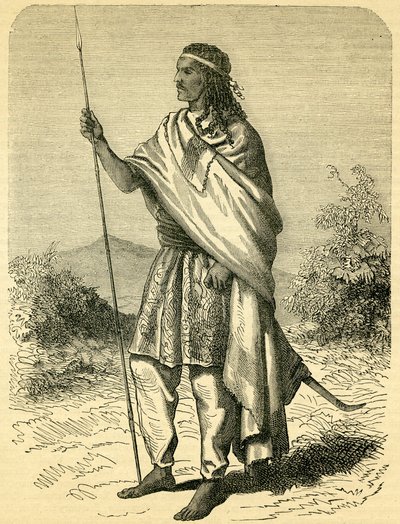 Der Kaiser Theodor II. (um 1818-68) von English School