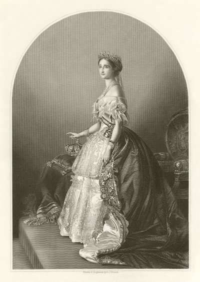 Die Kaiserin Eugénie von English School