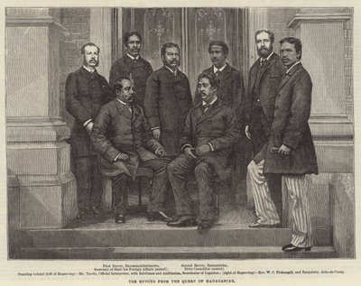 Die Gesandten der Königin von Madagaskar von English School