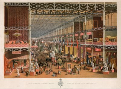 Das Außenministerium vom Querschiff aus gesehen, Große Ausstellung, 1851 von English School