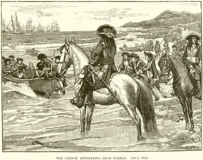 Die Franzosen ziehen sich aus Torbay zurück von English School