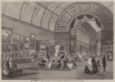 Die Galerie der modernen Gemälde auf der Kunstschätze-Ausstellung von English School