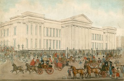Das General Post Office in der City of London von English School