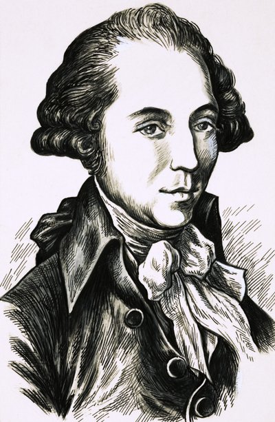 Die Georgier: Der Duellierende Dramatiker (Richard Sheridan) von English School