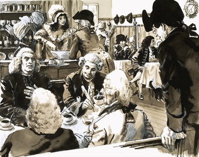 Die Georgier: Der Monarch der Worte (Samuel Johnson) von English School