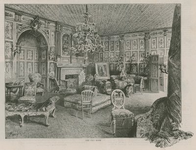 Der vergoldete Raum, Holland House von English School