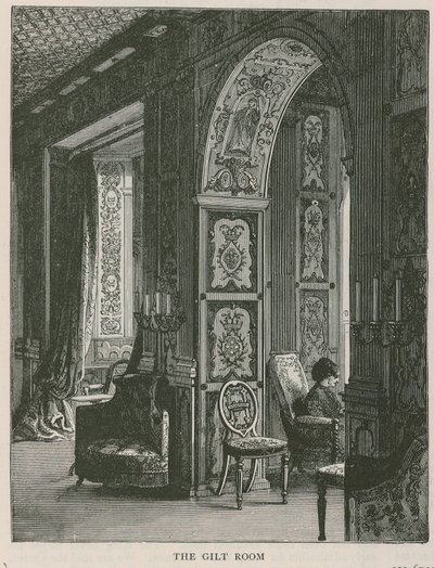 Der vergoldete Raum, Holland House von English School