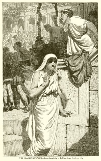 Die Frau des Gladiators von English School
