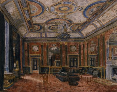 Der Glaspavillon, Northumberland House, ca. 1870 von English School