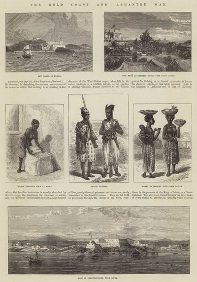Die Goldküste und der Ashanti-Krieg von English School