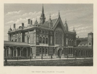 Die Große Halle des Dulwich College von English School