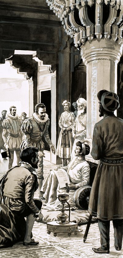 Die große Herrschaft des glücklichen Kaisers von English School