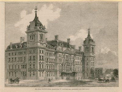 Das Great Western Hotel, Paddington, London von English School