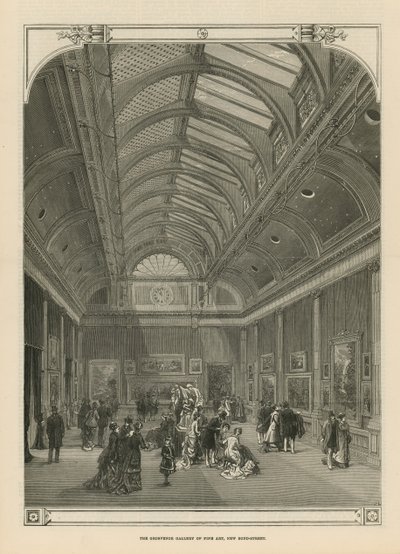 Die Grosvenor Galerie der Schönen Künste von English School