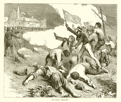 Das Massaker von Hango von English School
