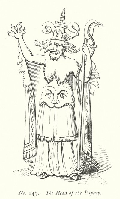 Das Oberhaupt des Papsttums von English School