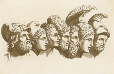 Die Helden des Trojanischen Krieges von English School
