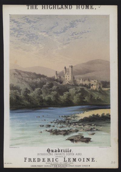 Das Hochlandheim, Balmoral Castle, Quadrille, Frederic Lemoine von English School