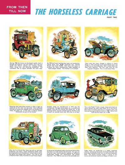 Das pferdelose Gefährt, eine Geschichte des Autos von English School