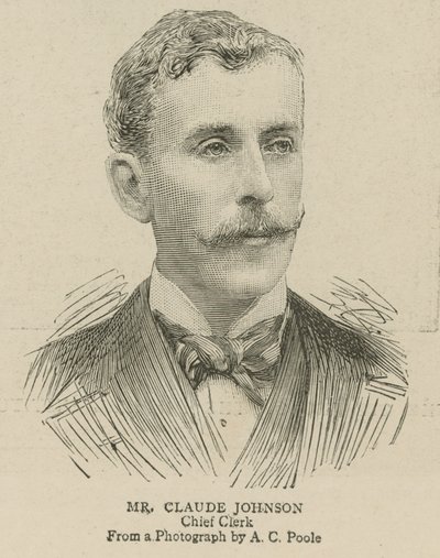 Das Imperial Institute: Mr Claude Johnson, Chefsekretär von English School