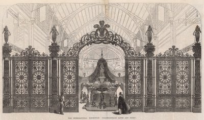 Die Internationale Ausstellung; Coalbrookdale Gales und Hof von English School
