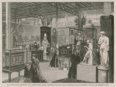 Die Internationale Ausstellung; Der italienische Hof von English School