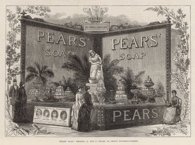 Die Internationale Gesundheitsausstellung: Pears Seife von English School