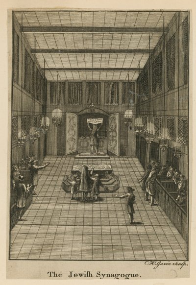 Die jüdische Synagoge von English School