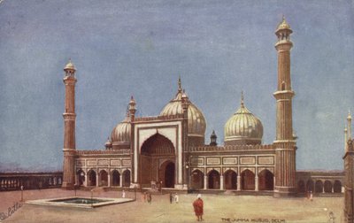Die Jumma Musjid, Delhi von English School