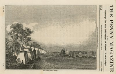 Der Kensall Green Friedhof von English School
