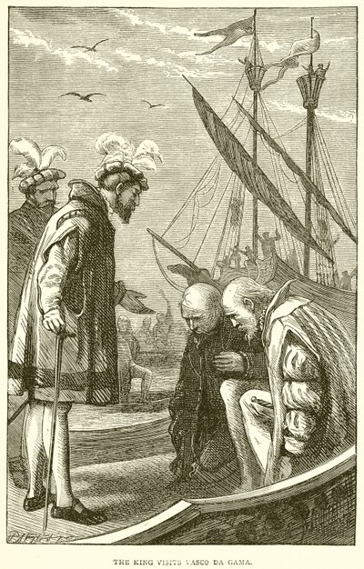 Der König besucht Vasco da Gama von English School