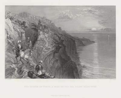 Die Leiter von Tyrus - ein Pass an der Küste, nahe Tyrus von English School