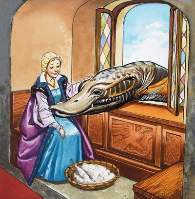 Die Dame und der Drache von English School