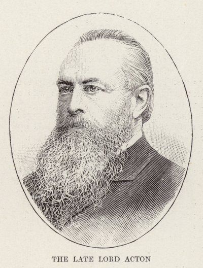Der verstorbene Lord Acton von English School