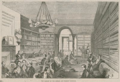Die Bibliothek des British and Foreign Institute von English School