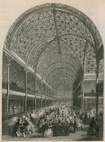 Der Londoner Kristallpalast, Regent Circus, Oxford Street von English School