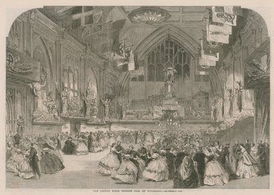 Der Ball der London Rifle Brigade in der Guildhall von English School