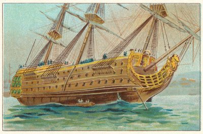 Der Verlust der Royal George von English School